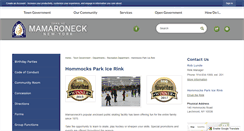 Desktop Screenshot of hommocksicerink.org