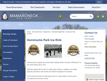 Tablet Screenshot of hommocksicerink.org